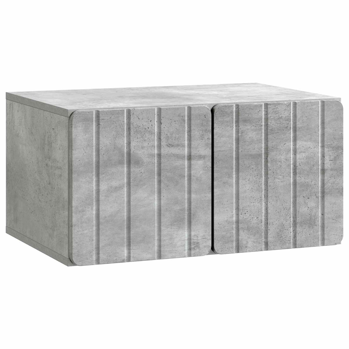 Wall-Mounted TV Cabinet Concrete Grey 59.5 x 41 x 30 cm