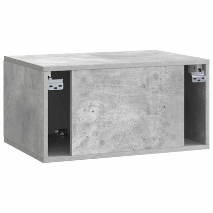 Wall-Mounted TV Cabinet Concrete Grey 59.5 x 41 x 30 cm