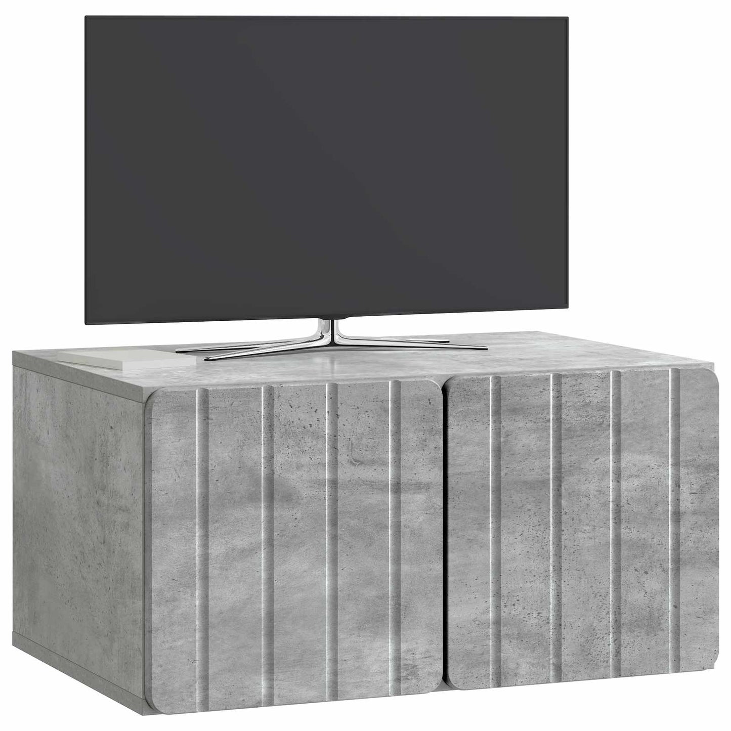 Wall-Mounted TV Cabinet Concrete Grey 59.5 x 41 x 30 cm
