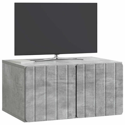 Wall-Mounted TV Cabinet Concrete Grey 59.5 x 41 x 30 cm