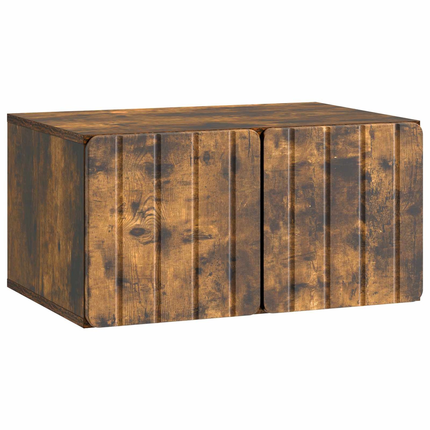 Wall-Mounted TV Cabinet Smoked Oak 59.5 x 41 x 30 cm