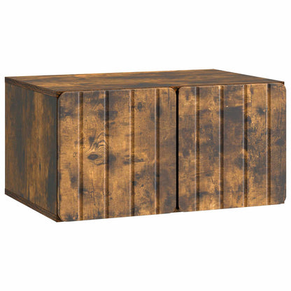 Wall-Mounted TV Cabinet Smoked Oak 59.5 x 41 x 30 cm