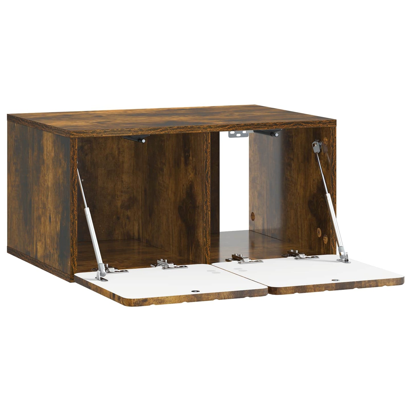Wall-Mounted TV Cabinet Smoked Oak 59.5 x 41 x 30 cm