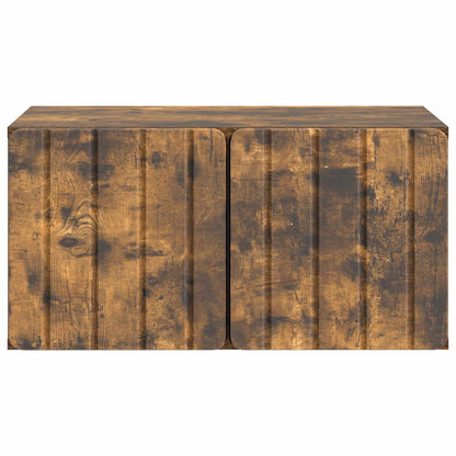 Wall-Mounted TV Cabinet Smoked Oak 59.5 x 41 x 30 cm