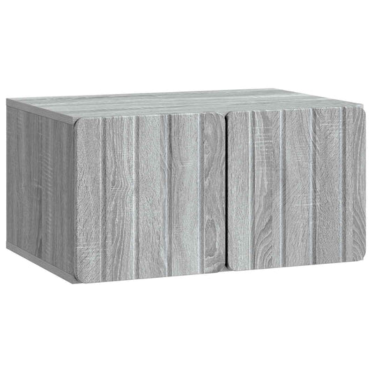 Wall-Mounted TV Cabinet Grey Sonoma 59.5 x 41 x 30 cm