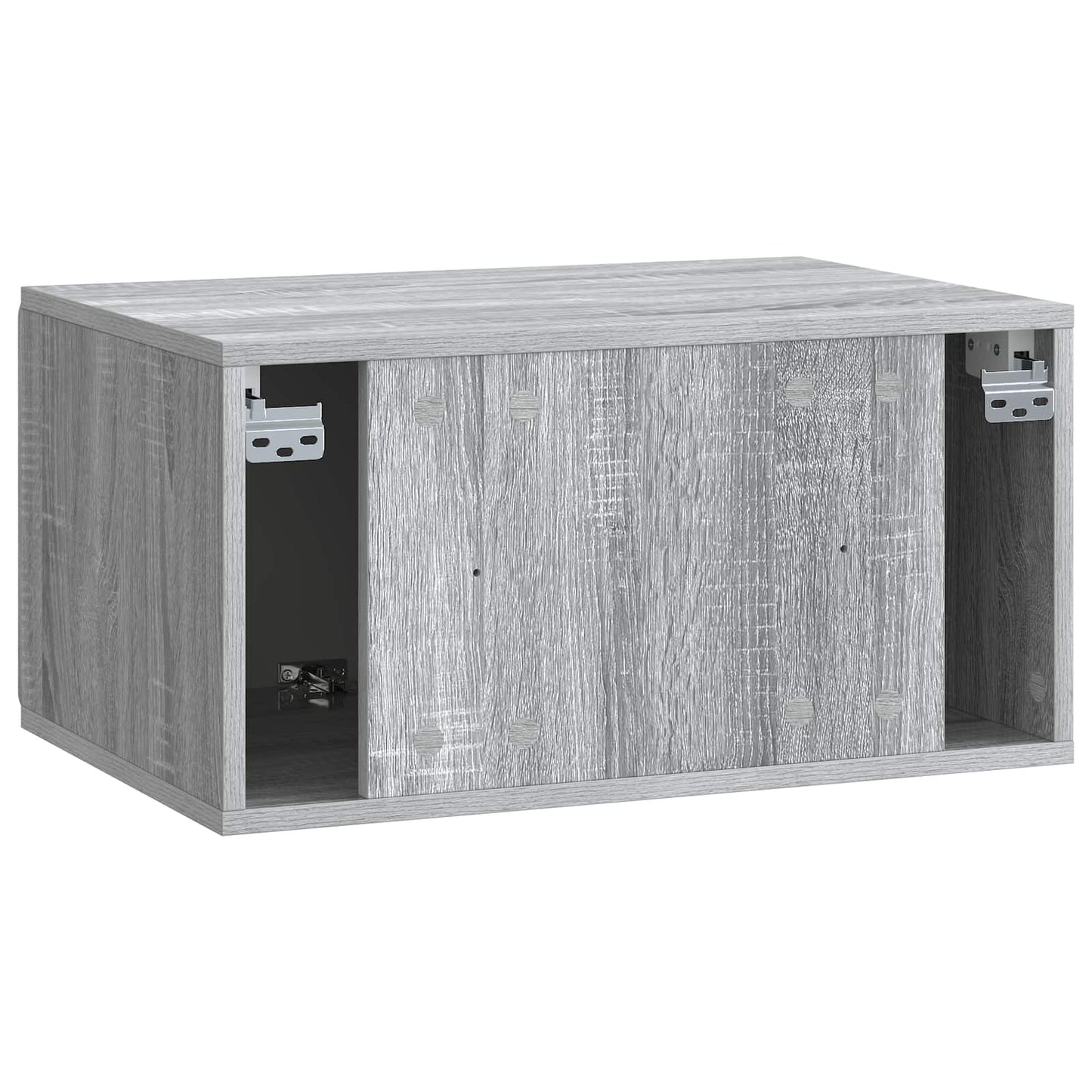 Wall-Mounted TV Cabinet Grey Sonoma 59.5 x 41 x 30 cm