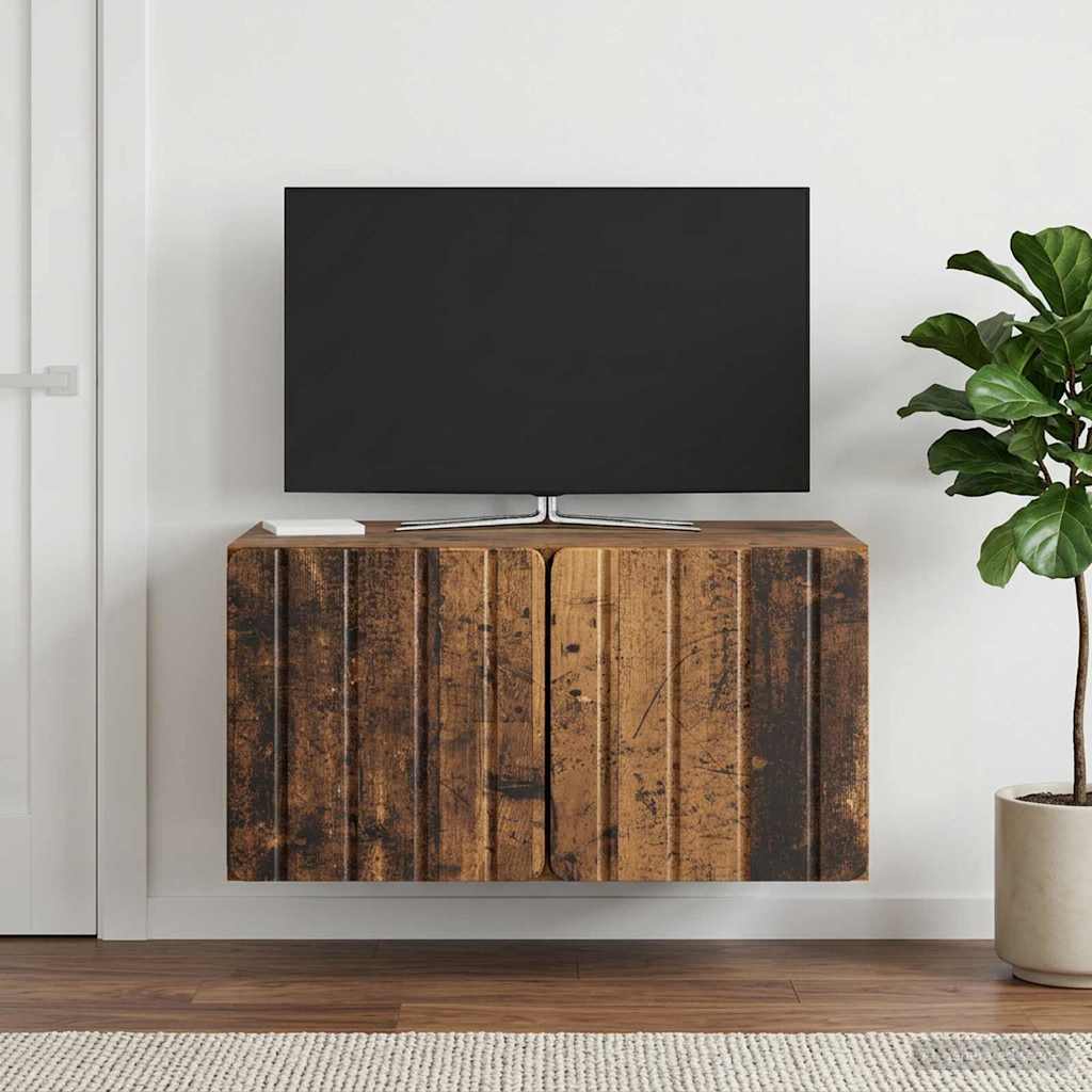 Wall-Mounted TV Cabinet 59.5 x 41 x 30 cm Old Wood