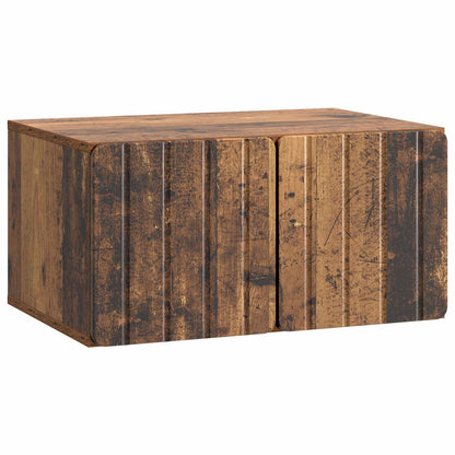 Wall-Mounted TV Cabinet Wall-mounted Old Wood 59.5 x 41 x 30 cm