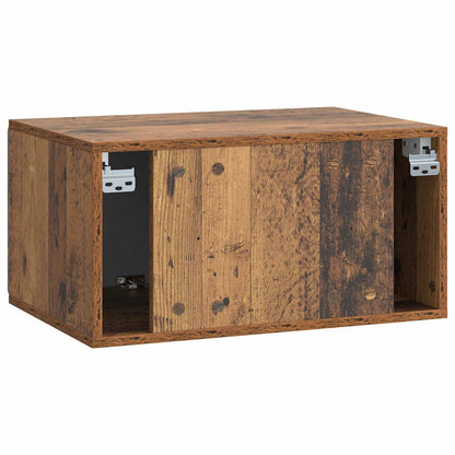 Wall-Mounted TV Cabinet Wall-mounted Old Wood 59.5 x 41 x 30 cm