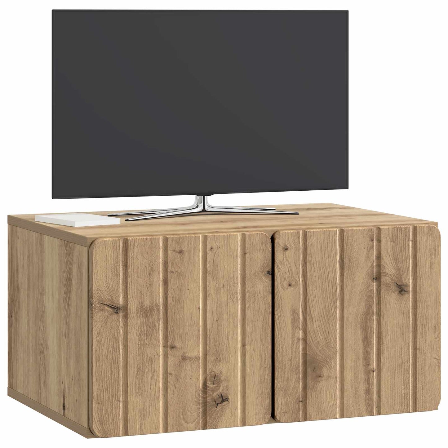 Wall-Mounted TV Cabinet 59.5 x 41 x 30 cm Artisan Oak