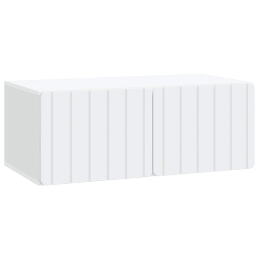 Wall-Mounted TV Cabinet White 78.5 x 41 x 30 cm Engineered Wood