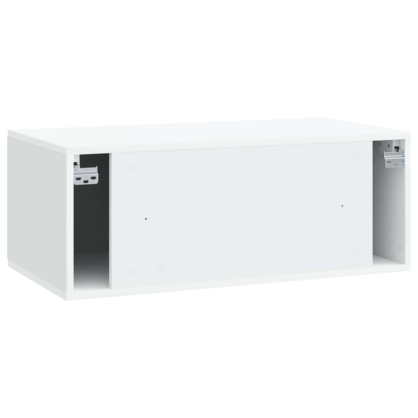 Wall-Mounted TV Cabinet White 78.5 x 41 x 30 cm Engineered Wood