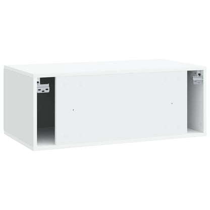 Wall-Mounted TV Cabinet White 78.5 x 41 x 30 cm Engineered Wood