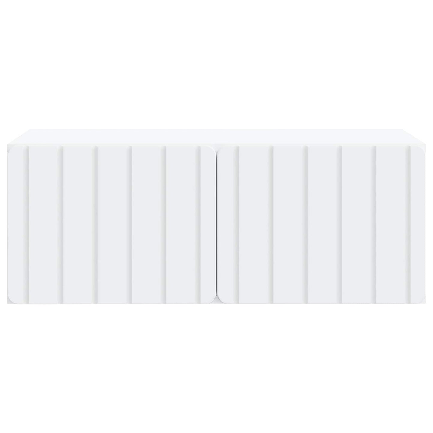 Wall-Mounted TV Cabinet White 78.5 x 41 x 30 cm Engineered Wood
