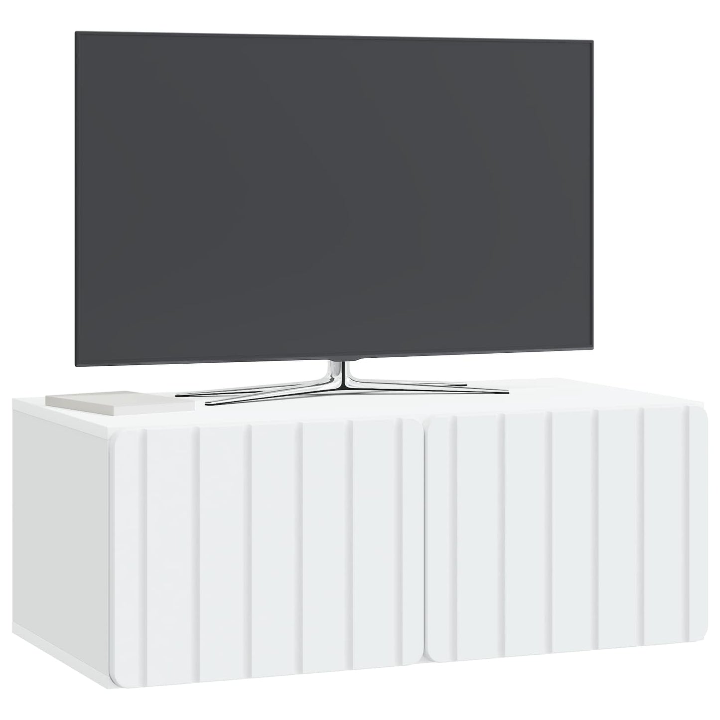 Wall-Mounted TV Cabinet White 78.5 x 41 x 30 cm Engineered Wood