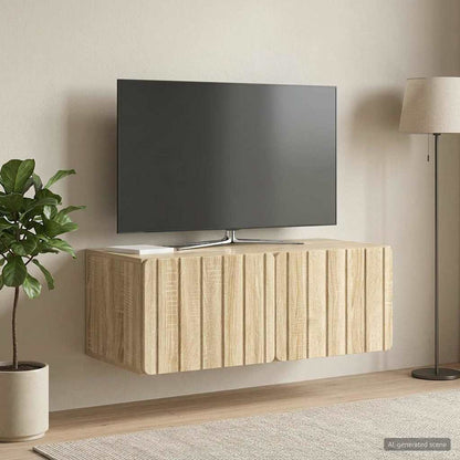 Wall-Mounted TV Cabinet 78.5 x 41 x 30 cm Sonoma Oak