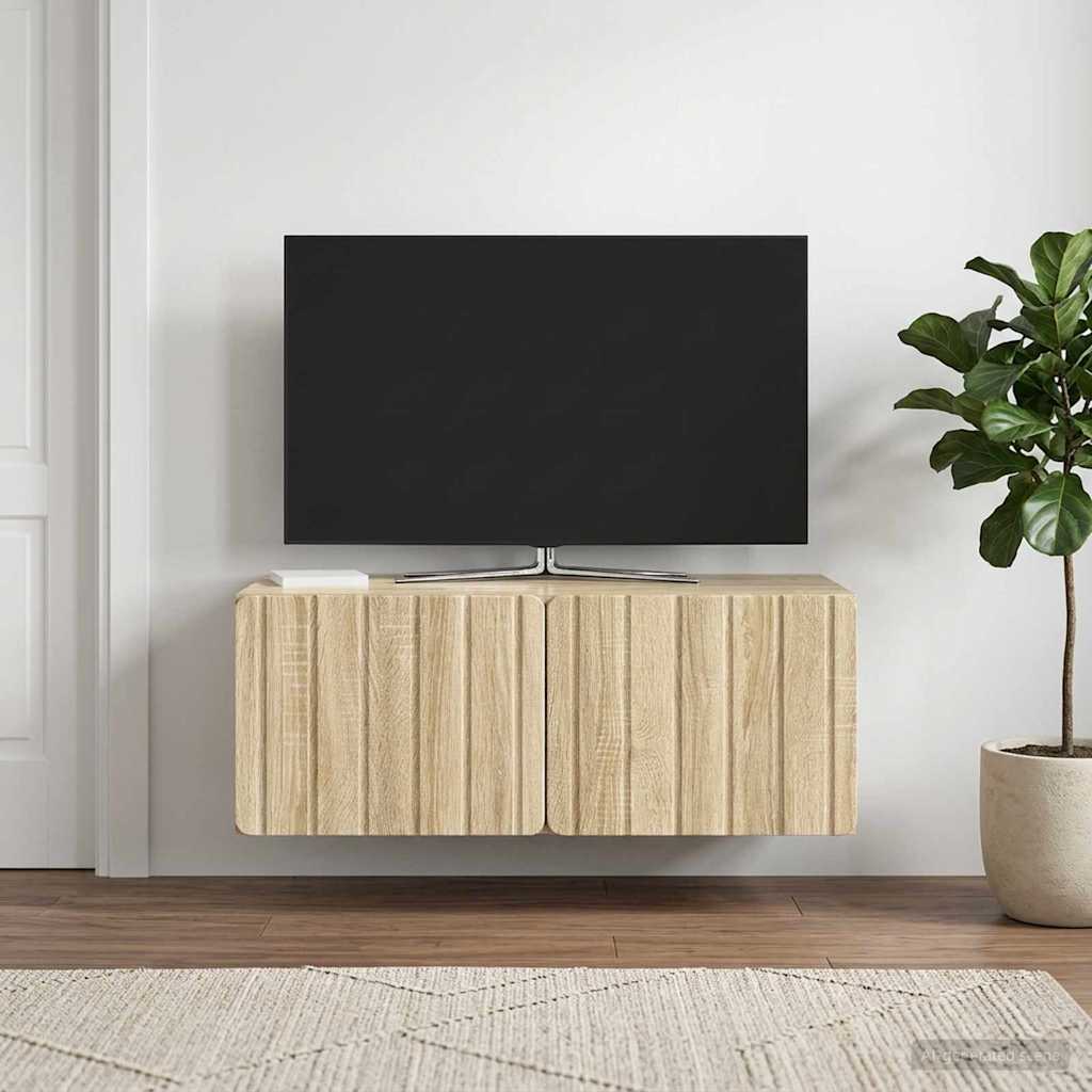 Wall-Mounted TV Cabinet 78.5 x 41 x 30 cm Sonoma Oak