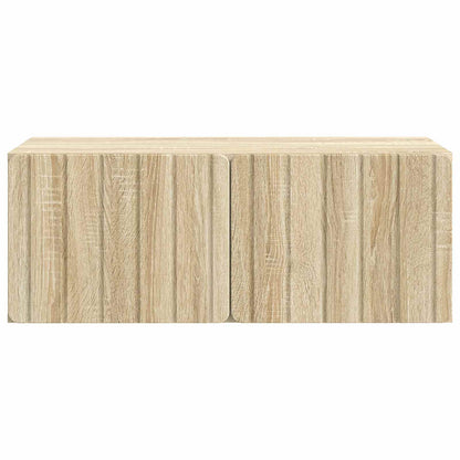 Wall-Mounted TV Cabinet Sonoma Oak 78.5 x 41 x 30 cm