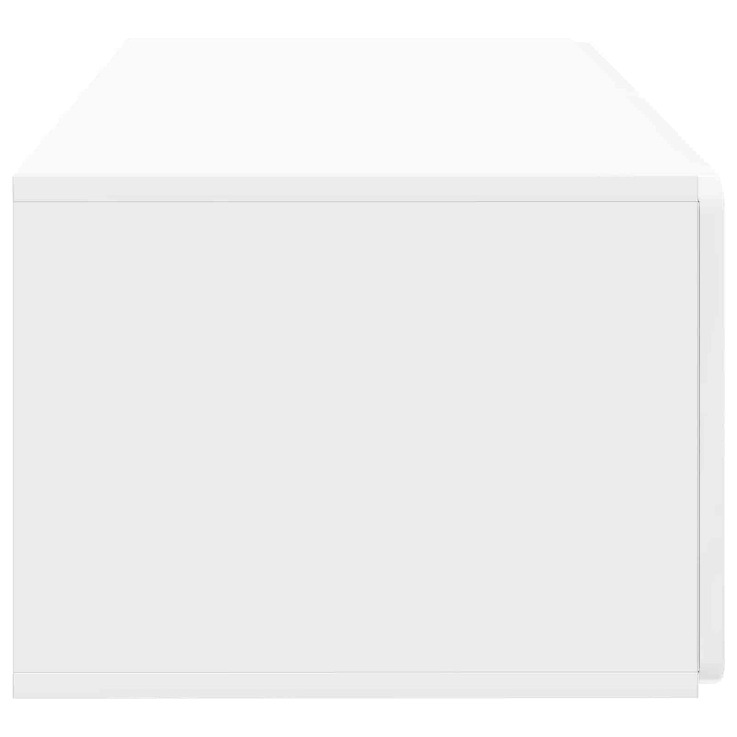 Wall-Mounted TV Cabinet 78.5 x 41 x 30 cm High Gloss White