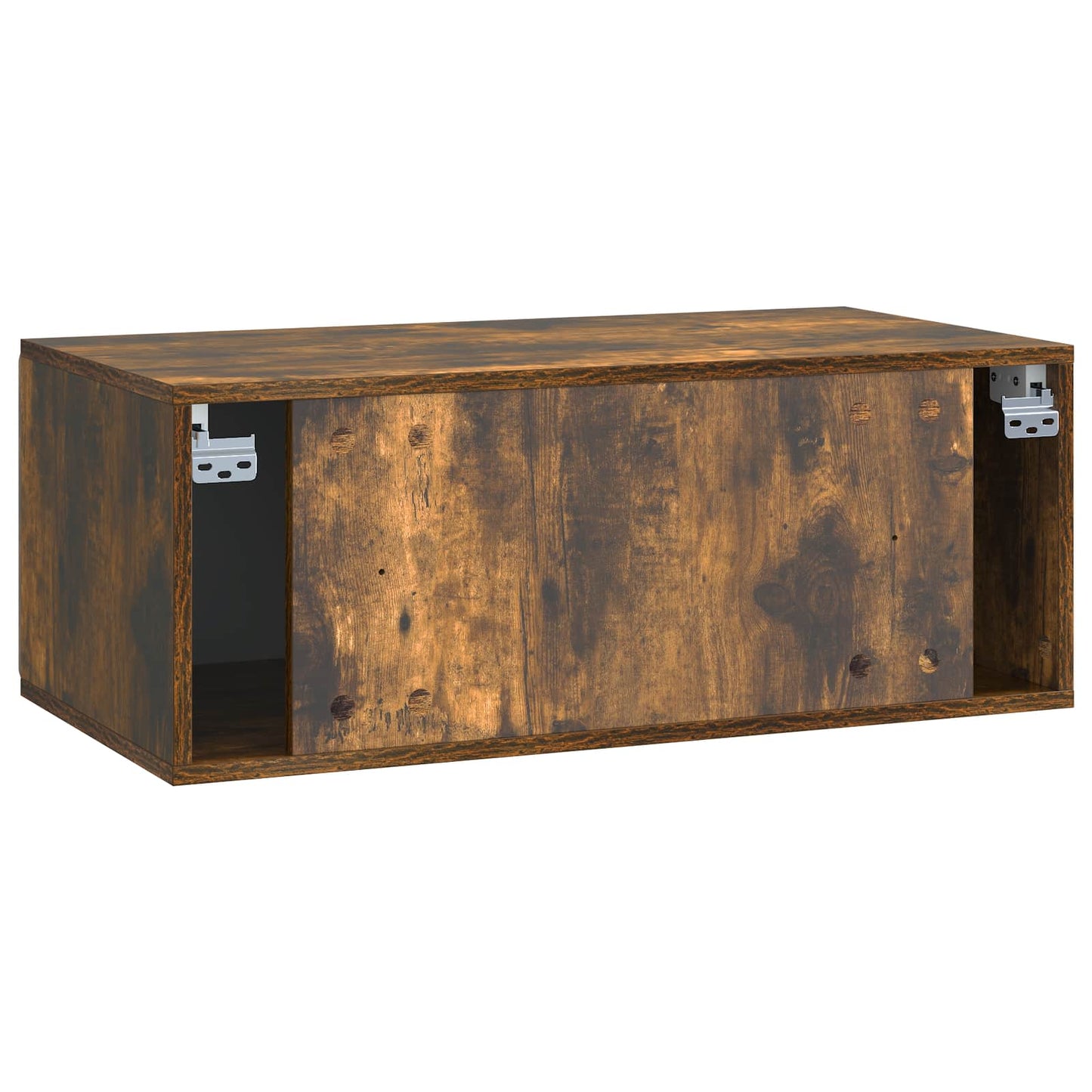 Wall-Mounted TV Cabinet Smoked Oak 78.5 x 41 x 30 cm