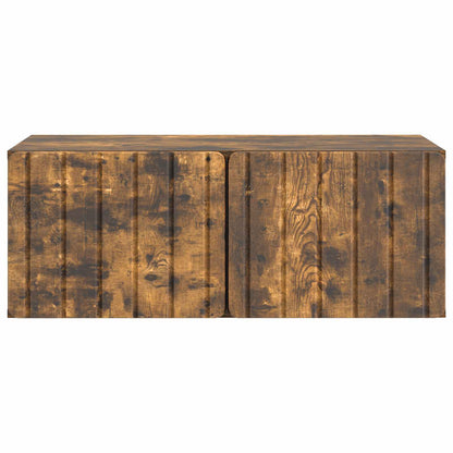 Wall-Mounted TV Cabinet Smoked Oak 78.5 x 41 x 30 cm