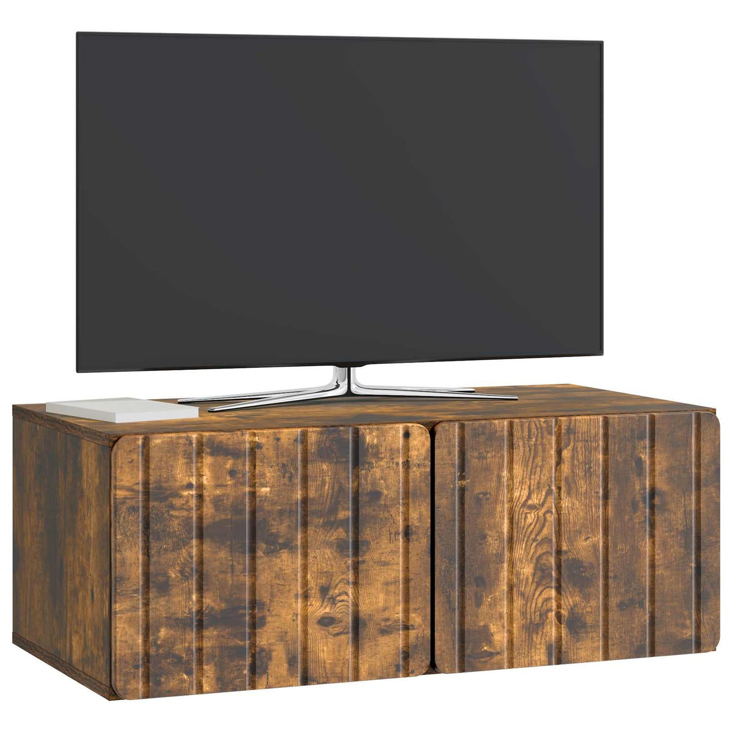 Wall-Mounted TV Cabinet Smoked Oak 78.5 x 41 x 30 cm