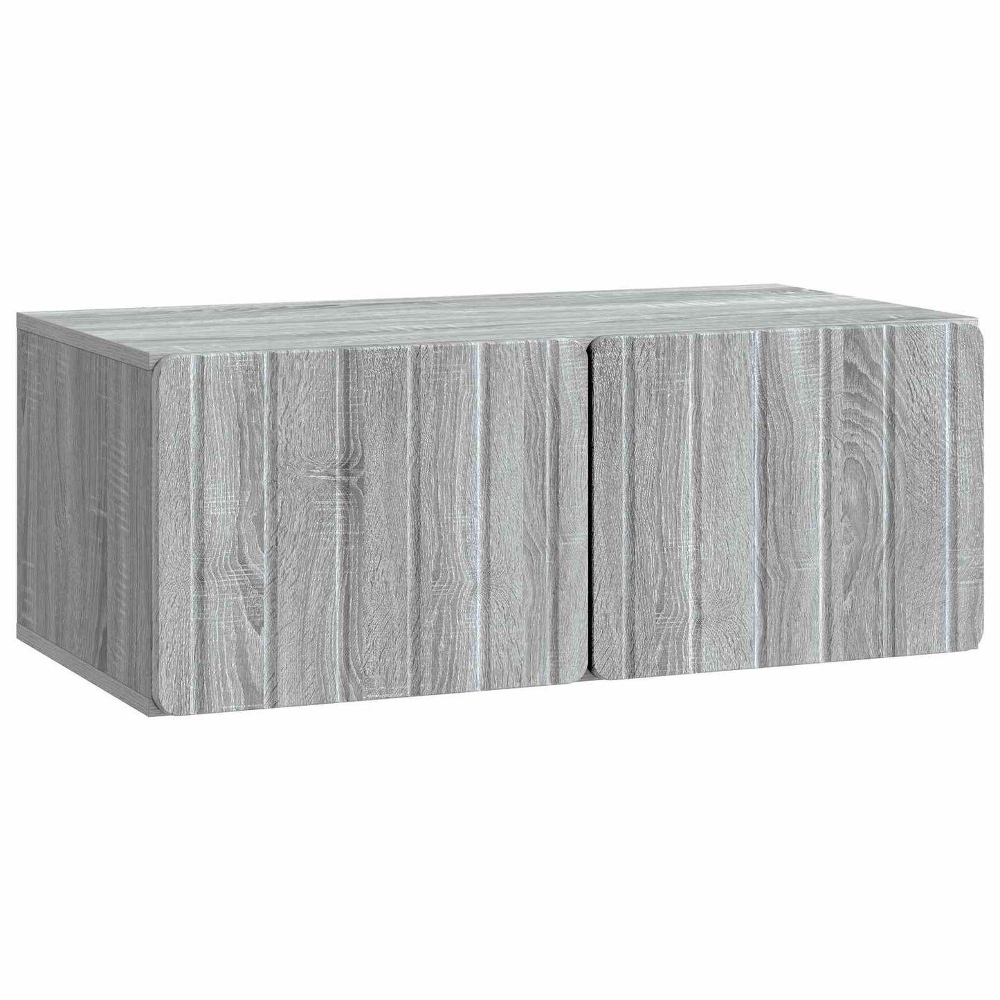 Wall-Mounted TV Cabinet Grey Sonoma 78.5 x 41 x 30 cm