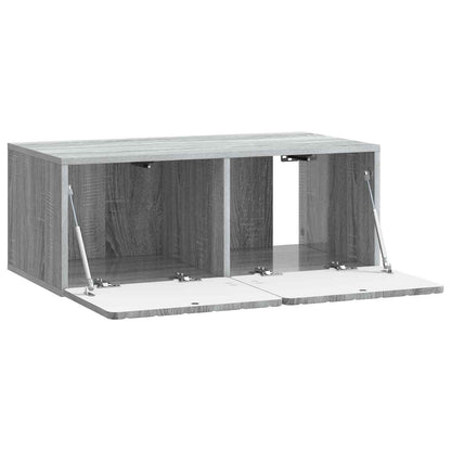 Wall-Mounted TV Cabinet 78.5 x 41 x 30 cm Grey Sonoma
