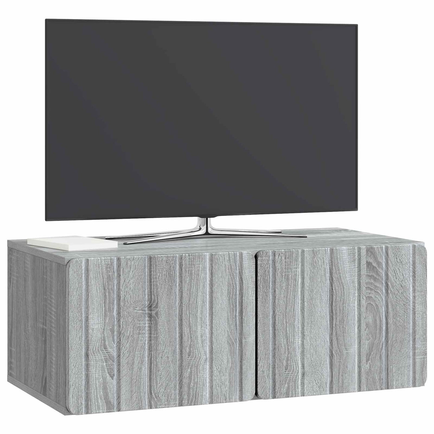 Wall-Mounted TV Cabinet Grey Sonoma 78.5 x 41 x 30 cm