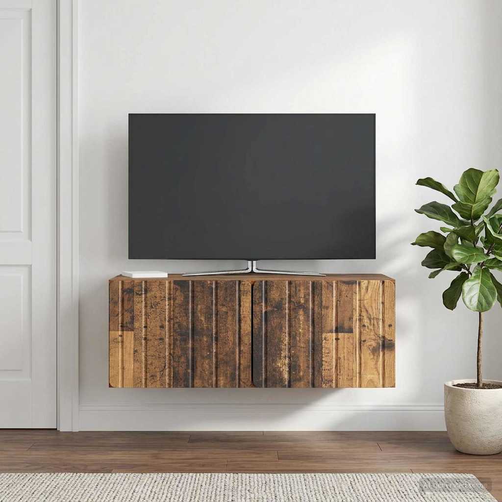 Wall-Mounted TV Cabinet 78.5 x 41 x 30 cm Old Wood