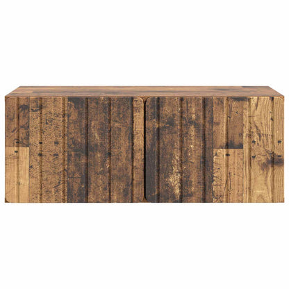 Wall-Mounted TV Cabinet Wall-mounted Old Wood 78.5 x 41 x 30 cm
