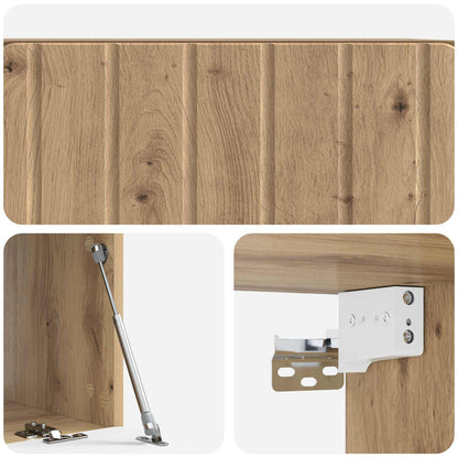 Wall-Mounted TV Cabinet Artisan Oak 78.5 x 41 x 30 cm