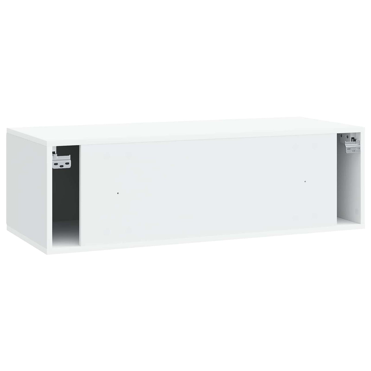 Wall-Mounted TV Cabinet White 98 x 41 x 30 cm Engineered Wood
