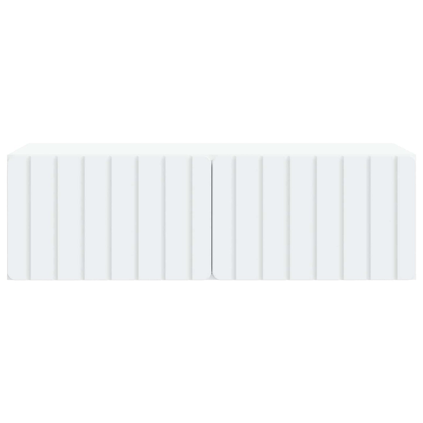 Wall-Mounted TV Cabinet White 98 x 41 x 30 cm Engineered Wood