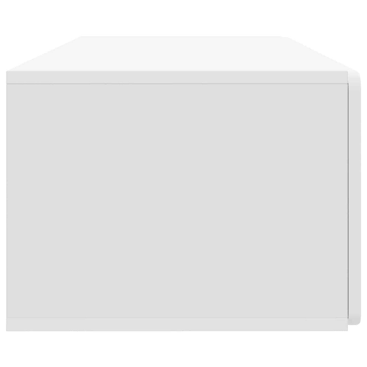 Wall-Mounted TV Cabinet White 98 x 41 x 30 cm Engineered Wood