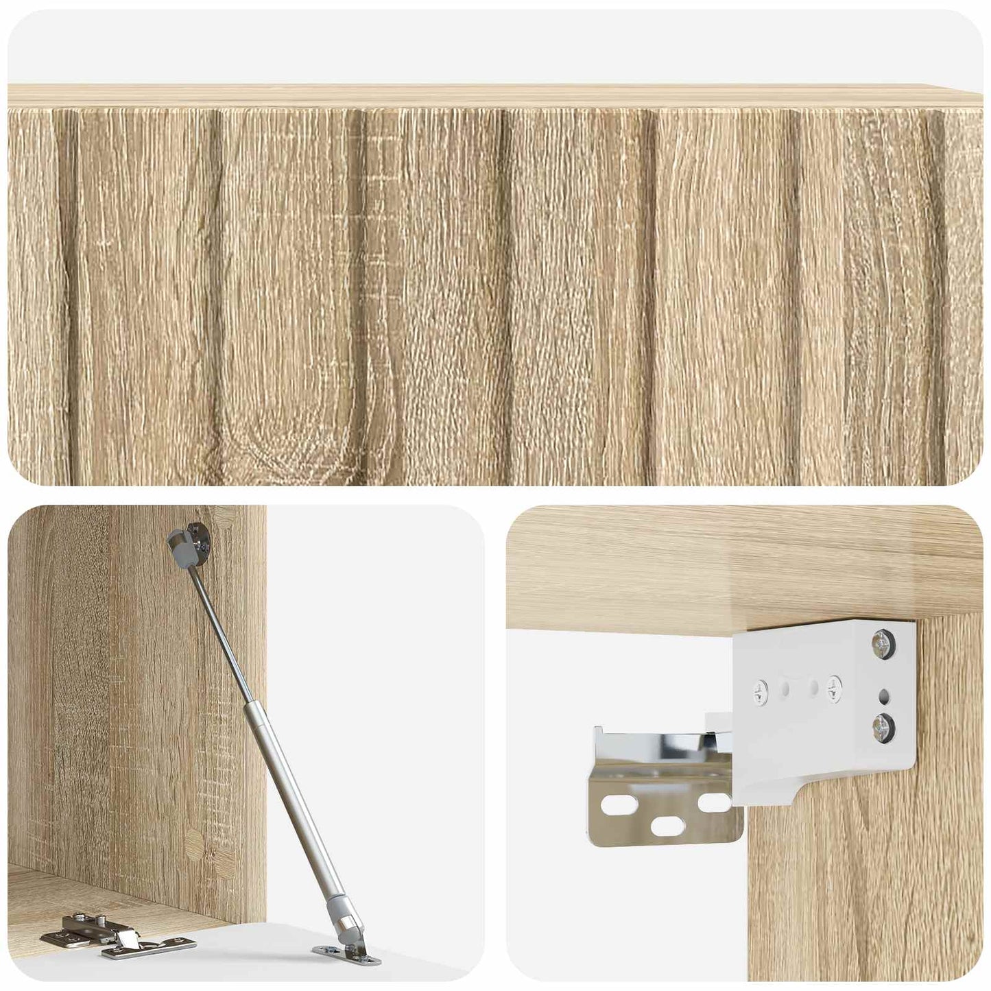 Wall-Mounted TV Cabinet Wall-mounted Sonoma Oak 98 x 41 x 30 cm