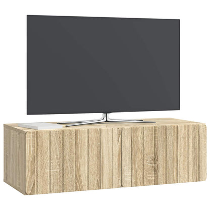 Wall-Mounted TV Cabinet Wall-mounted Sonoma Oak 98 x 41 x 30 cm