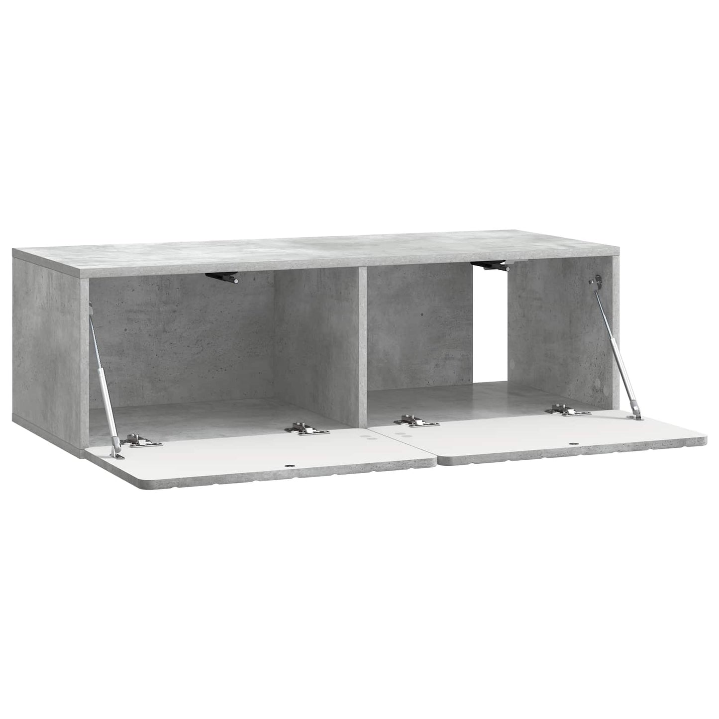 Wall-Mounted TV Cabinet Concrete Grey 98 x 41 x 30 cm