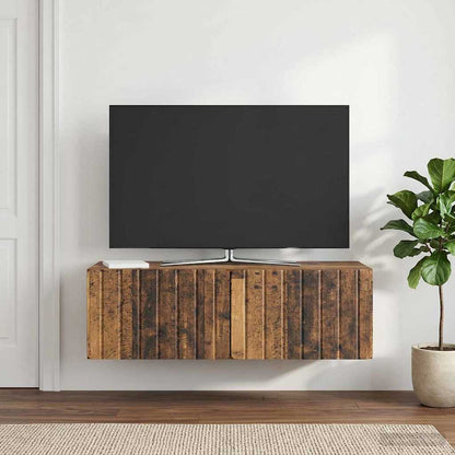 Wall-Mounted TV Cabinet 98 x 41 x 30 cm Old Wood
