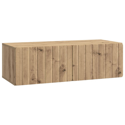 Wall-Mounted TV Cabinet Artisan Oak 98 x 41 x 30 cm
