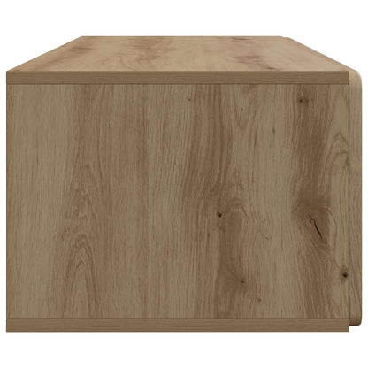 Wall-Mounted TV Cabinet 98 x 41 x 30 cm Artisan Oak