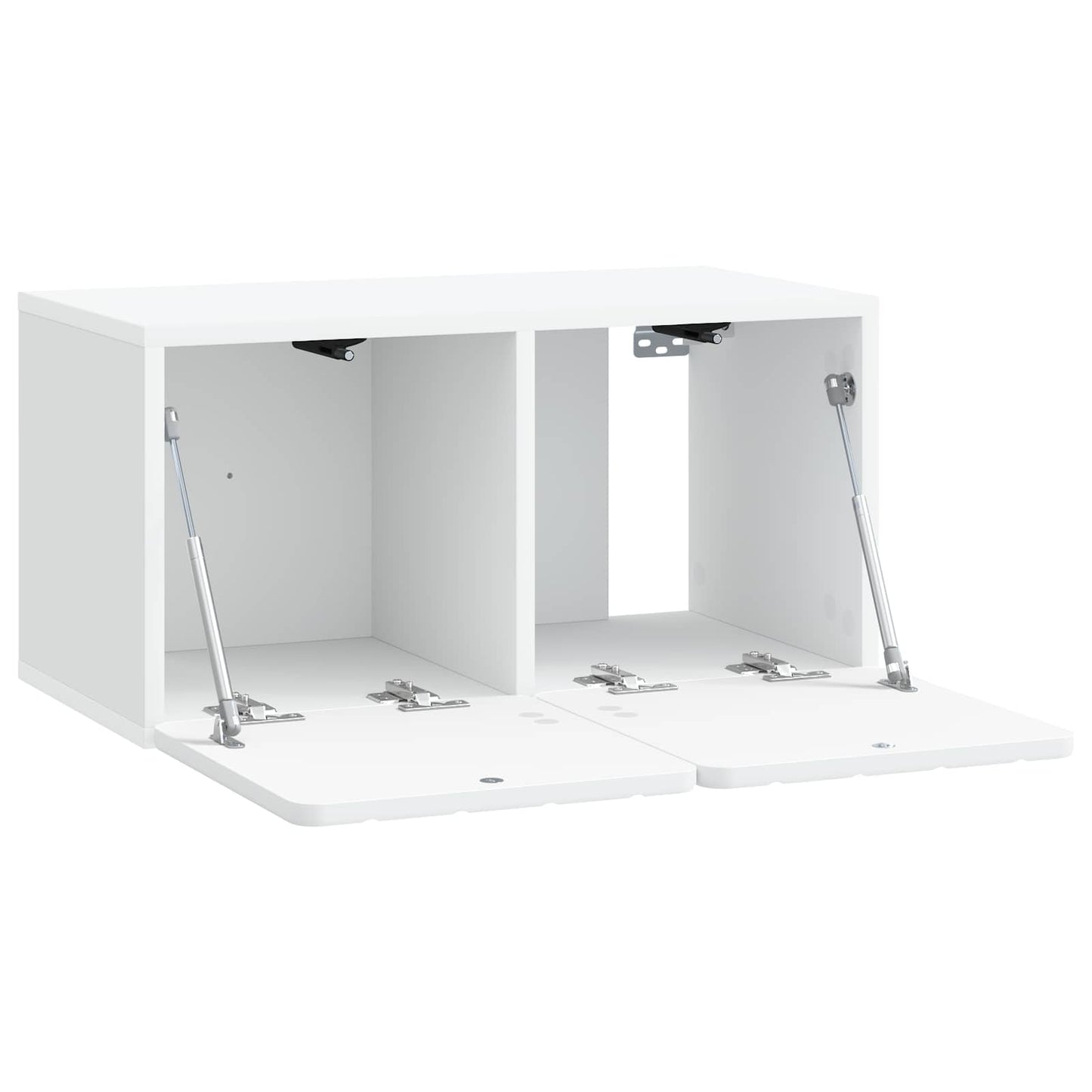 Wall-Mounted TV Cabinet White 59.5 x 31 x 30 cm Engineered Wood