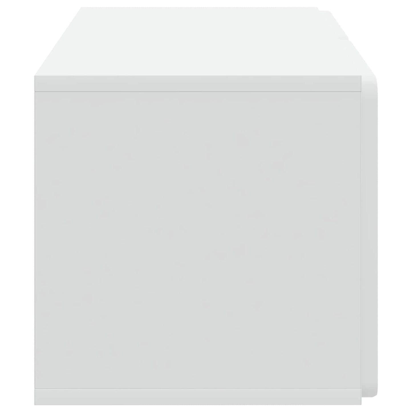 Wall-Mounted TV Cabinet White 59.5 x 31 x 30 cm Engineered Wood