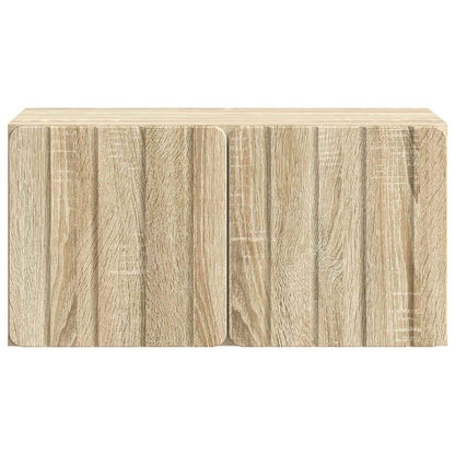 Wall-Mounted TV Cabinet 59.5 x 31 x 30 cm Sonoma Oak