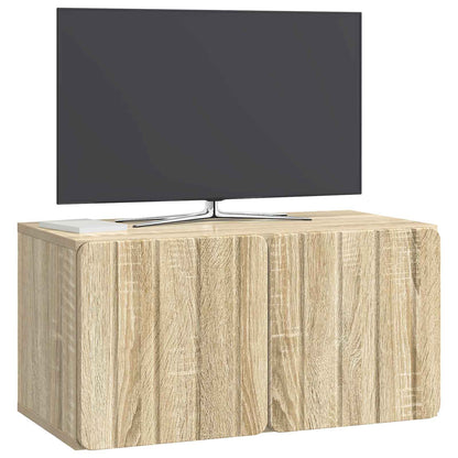 Wall-Mounted TV Cabinet 59.5 x 31 x 30 cm Sonoma Oak