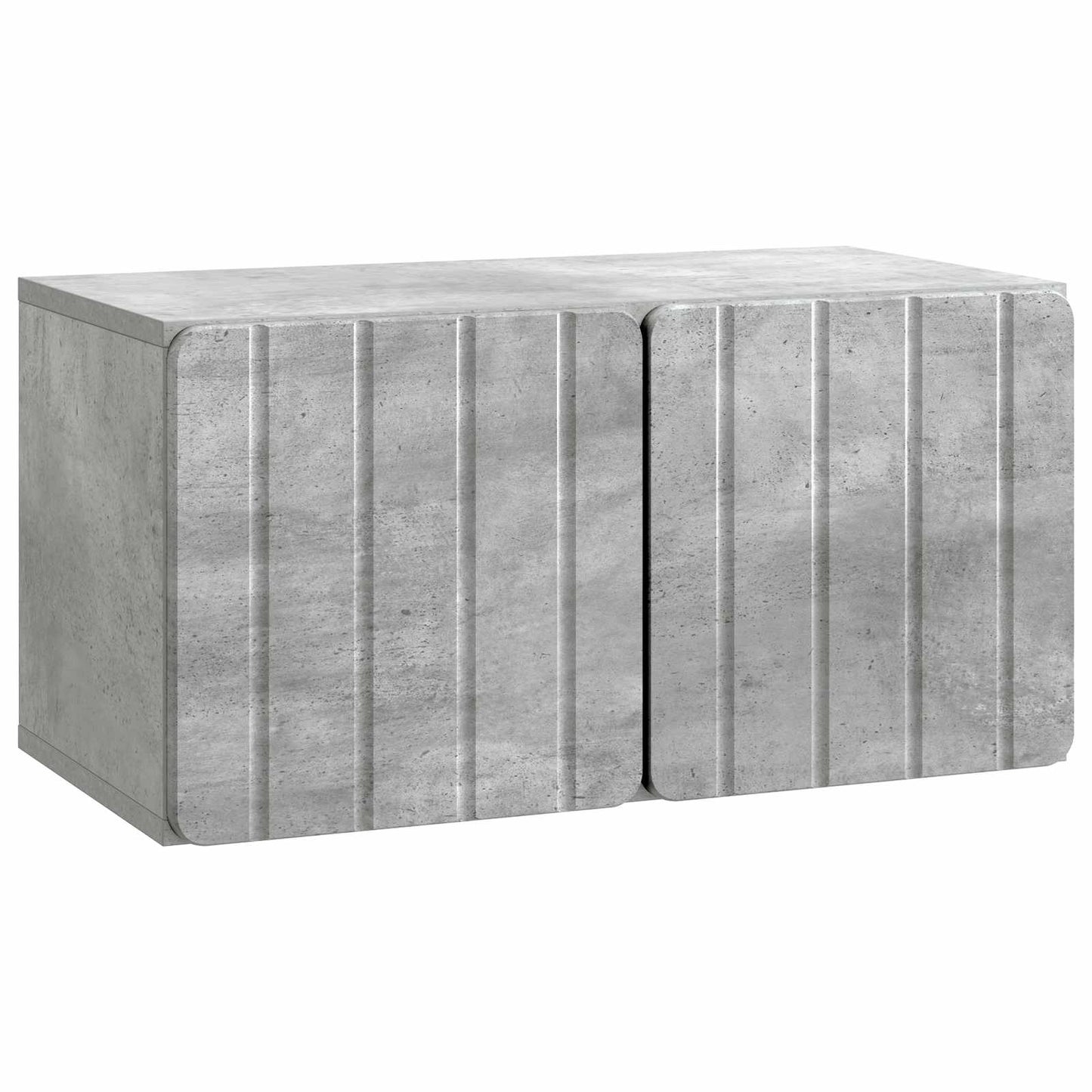 Wall-Mounted TV Cabinet Concrete Grey 59.5 x 31 x 30 cm