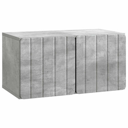 Wall-Mounted TV Cabinet Concrete Grey 59.5 x 31 x 30 cm
