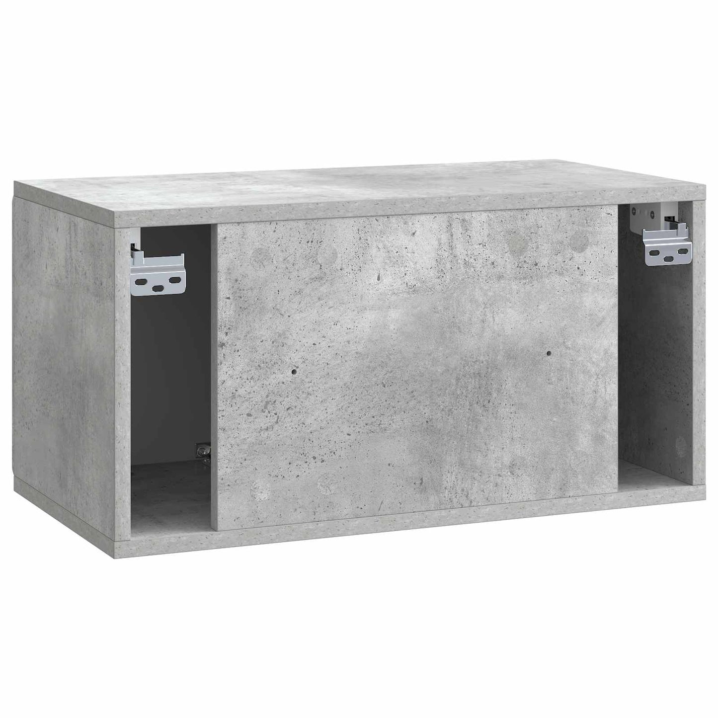 Wall-Mounted TV Cabinet Concrete Grey 59.5 x 31 x 30 cm