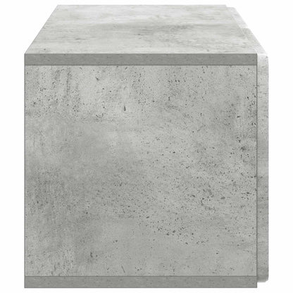 Wall-Mounted TV Cabinet Concrete Grey 59.5 x 31 x 30 cm