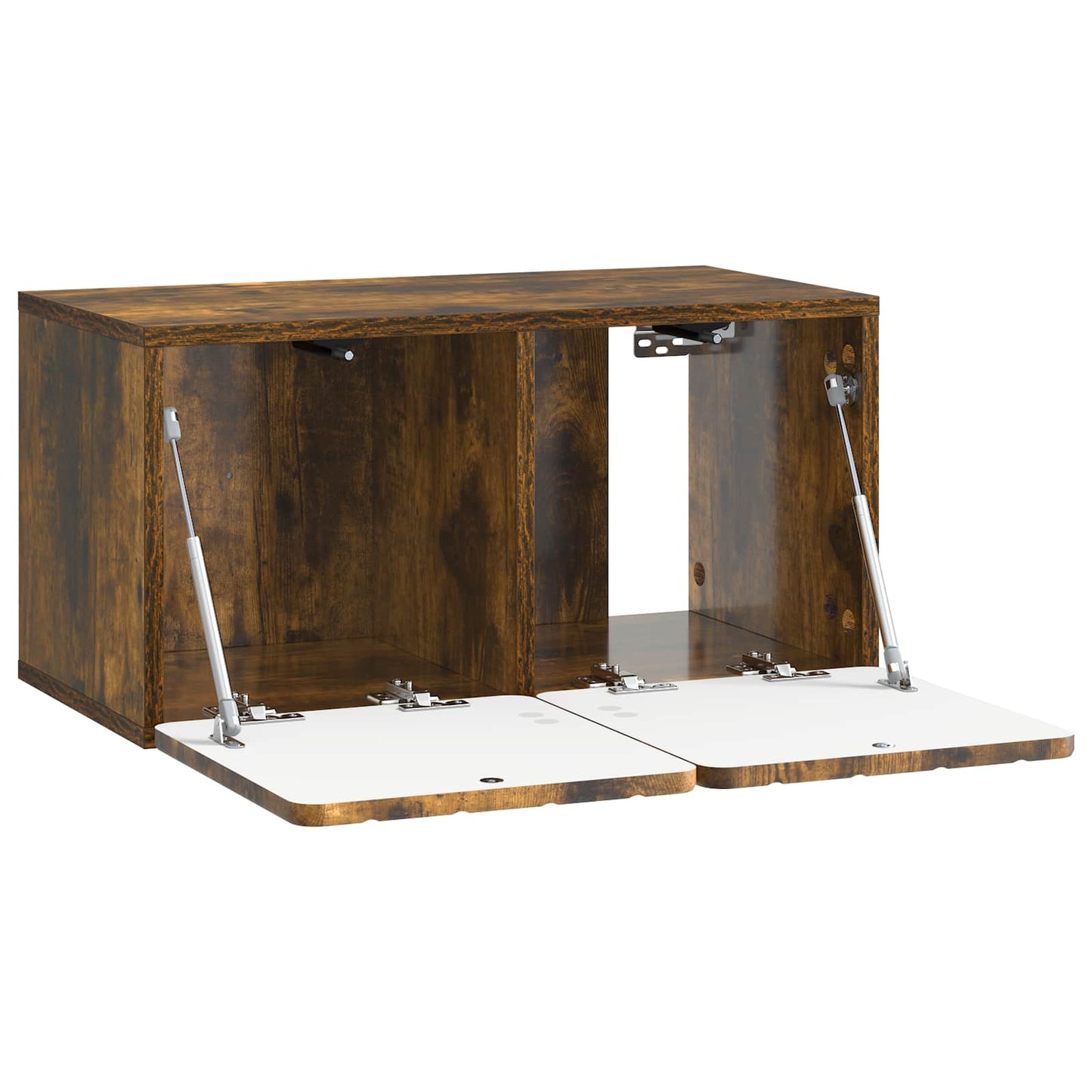 Wall-Mounted TV Cabinet Smoked Oak 59.5 x 31 x 30 cm